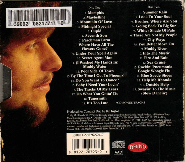 Johnny Rivers - Anthology 1964-1977 (2xCD, Album, Comp) - Image 2