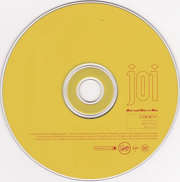 Joi - One And One Is One (CD, Album) - Image 3