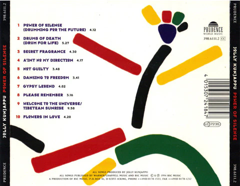 Jolly Kunjappu - Taste The Power Of Silence (CD, Album) - Image 2
