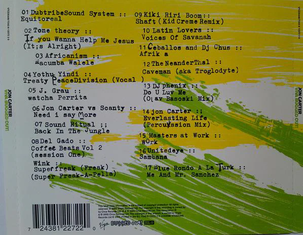 Jon Carter - Viva Bugged Out! (CD, Comp, Mixed) - Image 2
