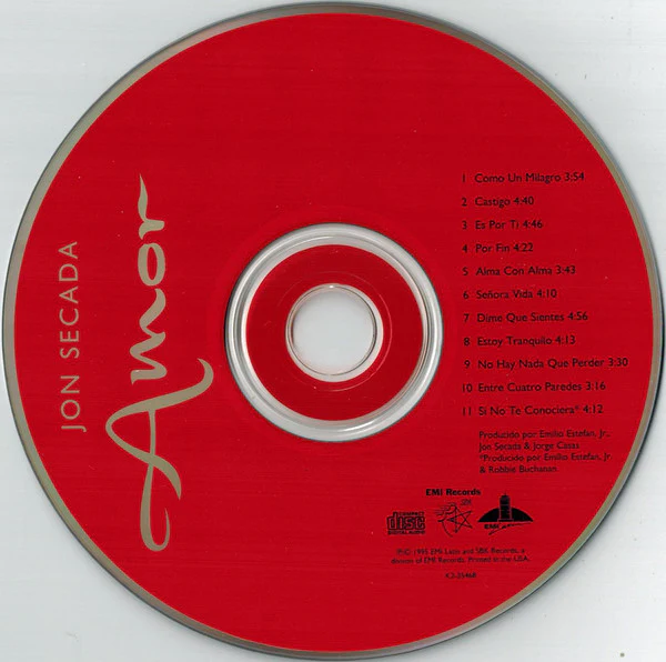 Jon Secada - Amor (CD, Album) - Image 3