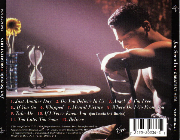 Jon Secada - Greatest Hits (CD, Comp) - Image 2