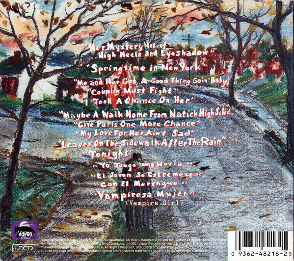 Jonathan Richman - Her Mystery Not Of High Heels And Eye Shadow (HDCD, Album) - Image 2