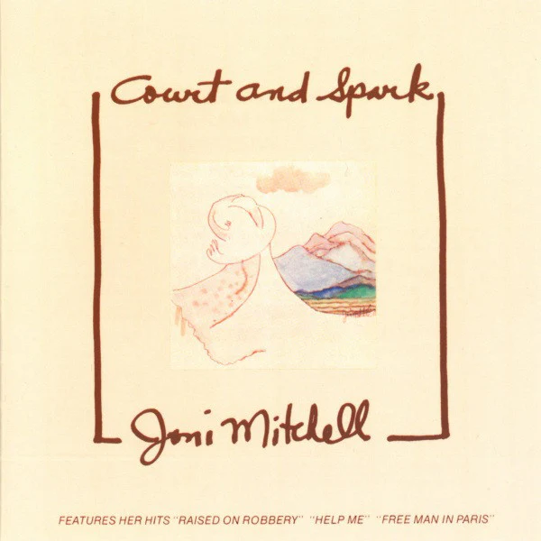 Joni Mitchell - Court And Spark (CD, Album, RP)