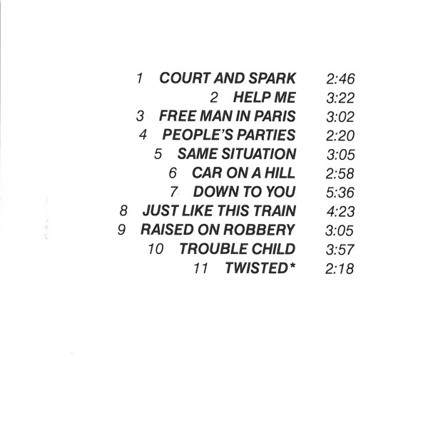 Joni Mitchell - Court And Spark (CD, Album, RP) - Image 4