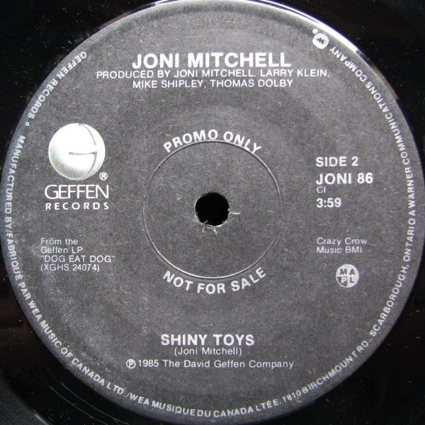 Joni Mitchell - Shiny Toys (7", Promo) - Image 2