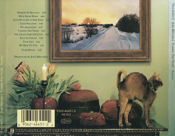 Joni Mitchell - Taming The Tiger (CD, Album) - Image 2
