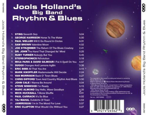 Jools Holland & His Rhythm & Blues Orchestra* - Jools Holland's Big Band Rhythm & Blues (CD, Album) - Image 2