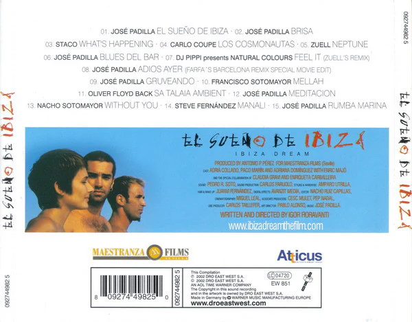 José Padilla - El Sueño De Ibiza (Ibiza Dream) (CD, Comp) - Image 5