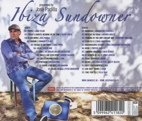 José Padilla - Ibiza Sundowner Presented By José Padilla (2xCD, Comp) - Image 2