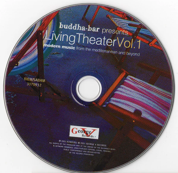 Joseph Baldassare - Buddha-Bar Presents Living Theater Vol. 1 (CD, Comp, Dig) - Image 3