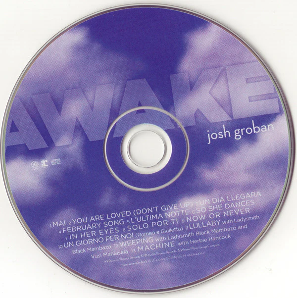 Josh Groban - Awake (CD, Album) - Image 3