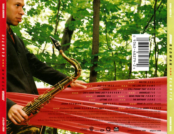 Joshua Redman - Elastic (CD, Album) - Image 2