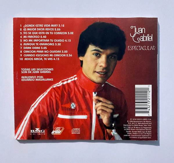 Juan Gabriel - Espectacular (CD, Album, RE) - Image 2
