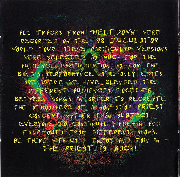 Judas Priest - '98 Live Meltdown (2xCD, Album) - Image 5