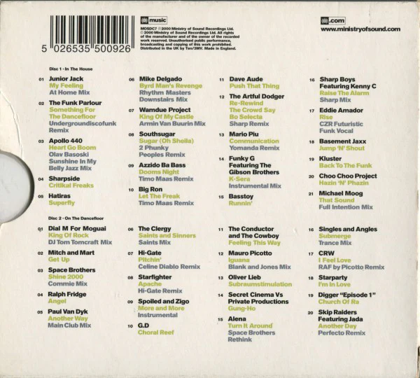 Judge Jules - Clubber's Guide To... 2000 (2xCD, Mixed) - Image 2