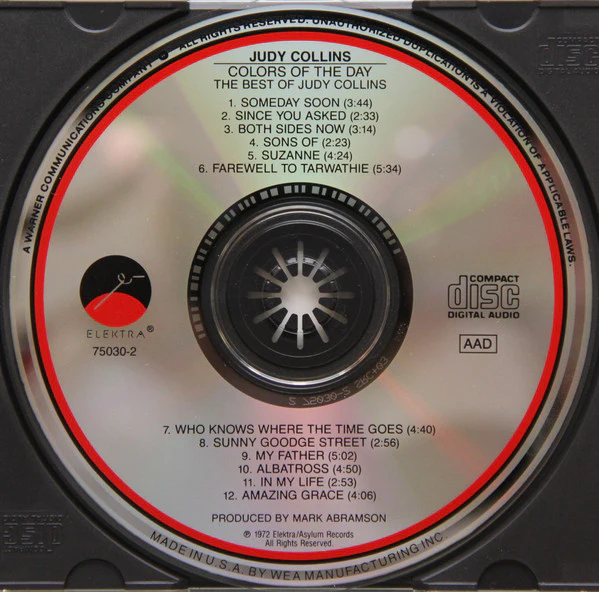 Judy Collins - Colors Of The Day The Best Of Judy Collins (CD, Comp) - Image 4