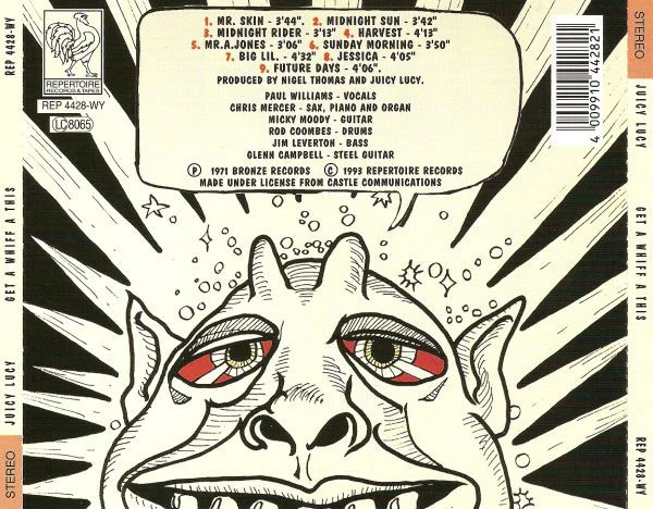 Juicy Lucy - Get A Whiff A This (CD, Album, RE) - Image 2