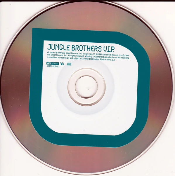 Jungle Brothers - V.I.P. (CD, Album) - Image 3