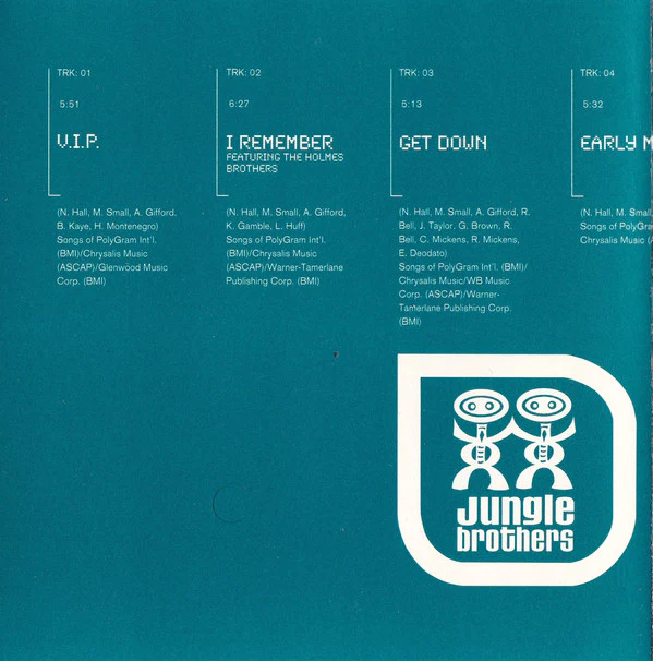 Jungle Brothers - V.I.P. (CD, Album) - Image 5