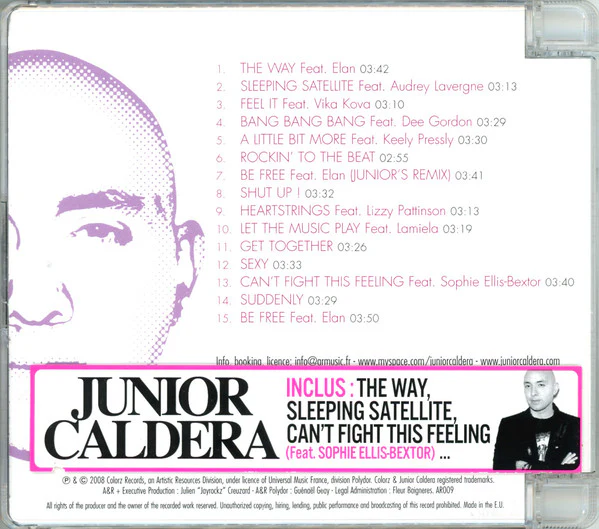 Junior Caldera - Debut (CD, Album, Sup) - Image 3