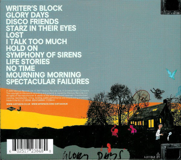 Just Jack - Overtones (CD, Album, Sup) - Image 2