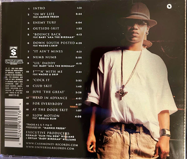 Juvenile  - Juve The Great (CD, Album, Cle) - Image 2