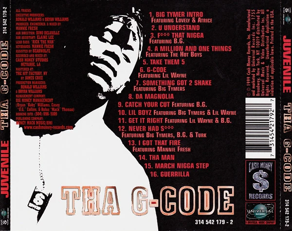 Juvenile  - Tha G-Code (CD, Album) - Image 5