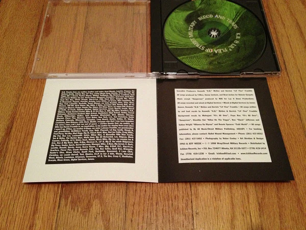 K.B. & Lil' Flea - Blood And Tears (CD, Album, RE) - Image 3