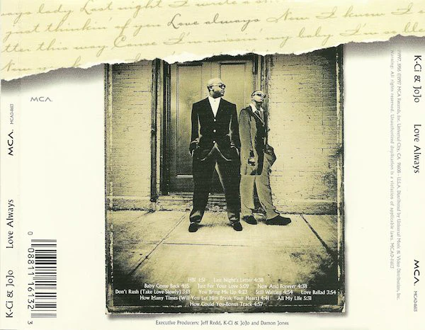 K-Ci & JoJo - Love Always (CD, Album) - Image 3