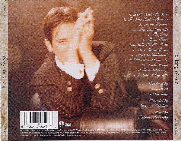 k.d. lang - Drag (CD, Album) - Image 2