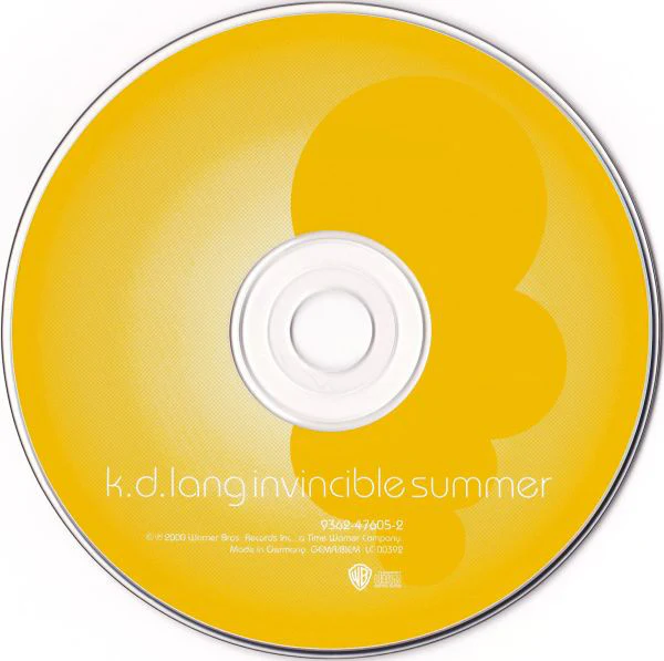 k.d. lang - Invincible Summer (CD, Album) - Image 3