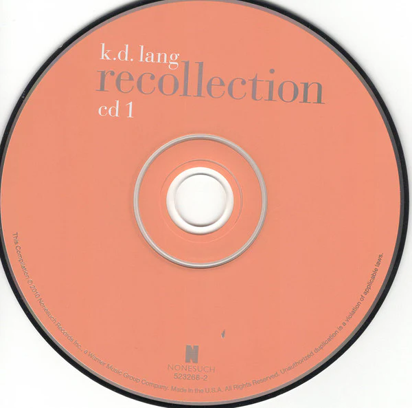 k.d. lang - Recollection (2xCD, Comp) - Image 5