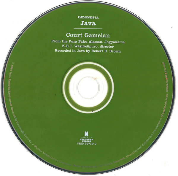 K.R.T. Wasitodipuro - Indonesia - Java - Court Gamelan (CD, Album, RE, RM) - Image 4