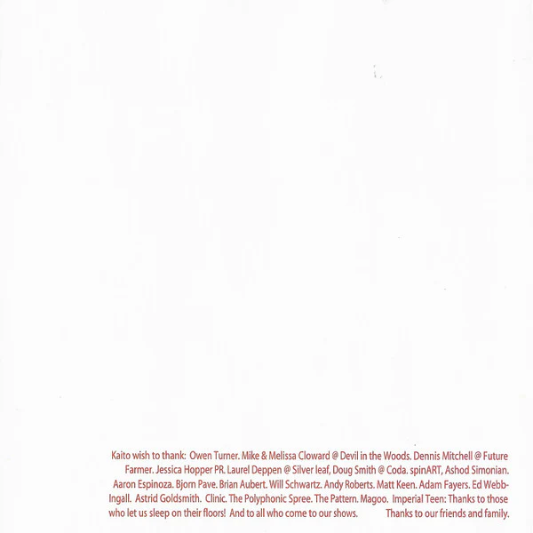 Kaito (2) - Band Red (CD, Album) - Image 5