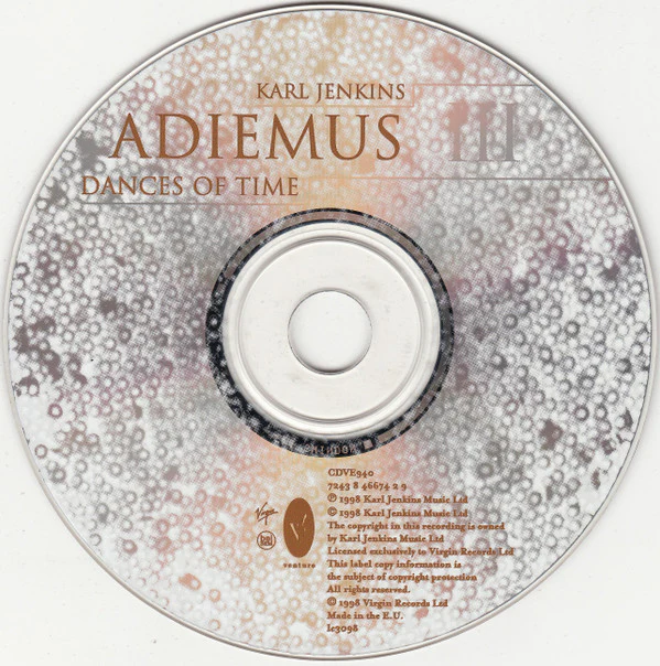 Karl Jenkins / Adiemus III* - Dances Of Time (CD, Album) - Image 3
