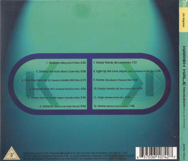 Karsh Kale - Redesign (CD) - Image 2