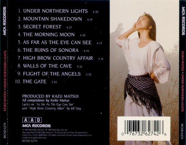 Keiko Matsui - Under Northern Lights (CD, Album, RE) - Image 2