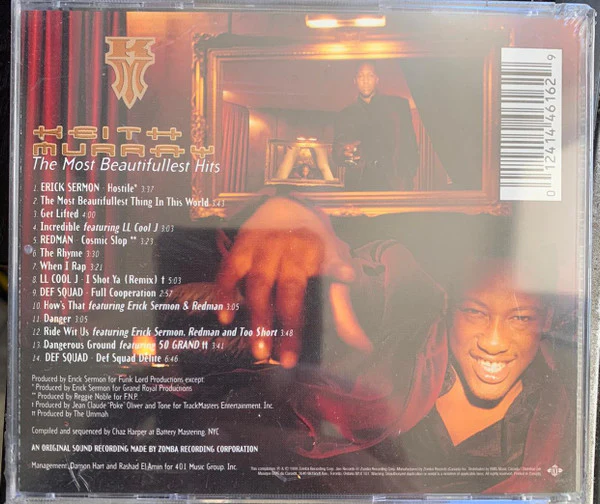 Keith Murray - The Most Beautifullest Hits (CD, Comp) - Image 2