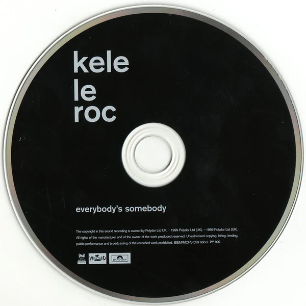 Kele Le Roc - Everybody's Somebody (CD, Album) - Image 3