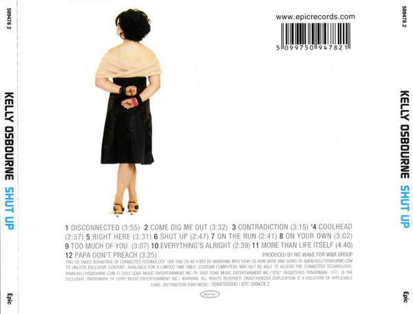 Kelly Osbourne - Shut Up (CD, Album, Enh) - Image 3