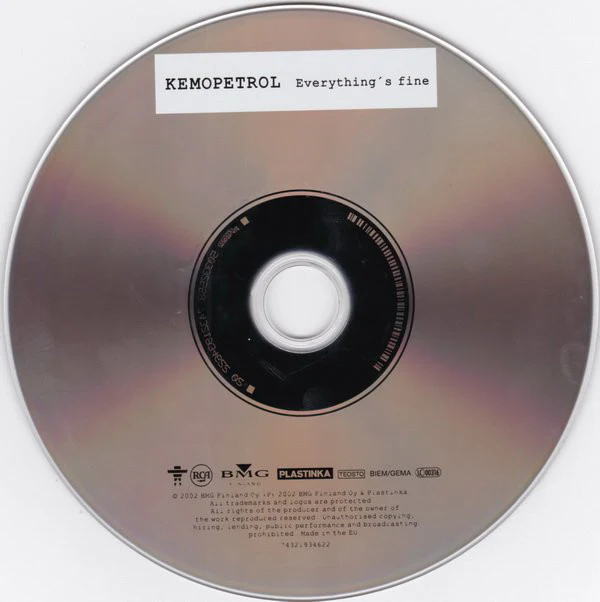 Kemopetrol - Everything's Fine (CD, Album) - Image 3