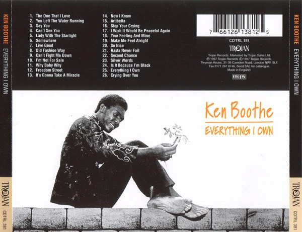 Ken Boothe - Everything I Own (CD, Comp) - Image 5