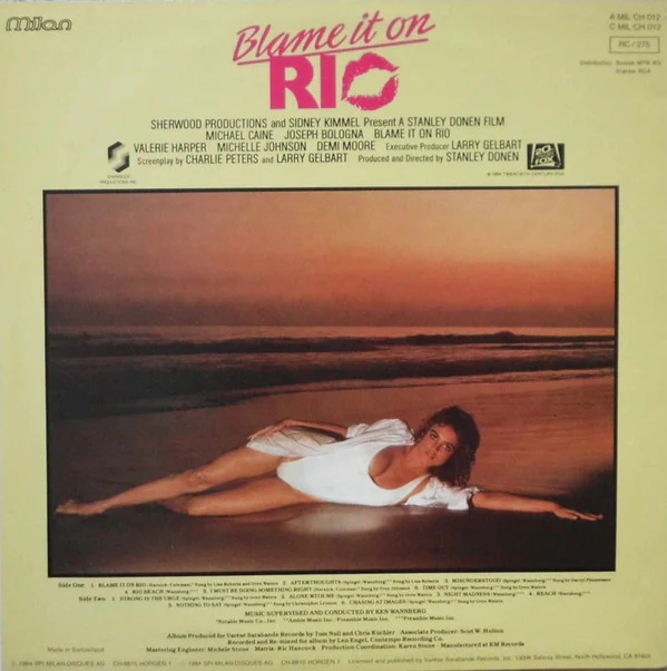 Ken Wannberg - Blame It On Rio (LP) - Image 2