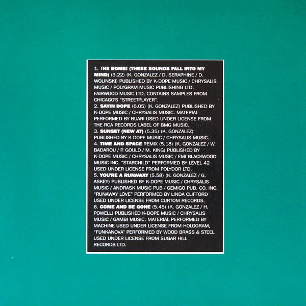 Kenny "Dope"* Presents The Bucketheads - All In The Mind (CD, Album) - Image 3