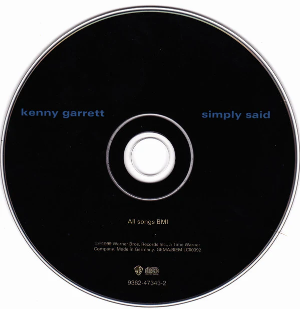 Kenny Garrett - Simply Said (CD, Album) - Image 4