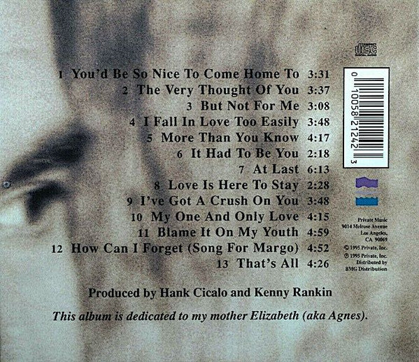 Kenny Rankin - Professional Dreamer (CD, Album) - Image 2