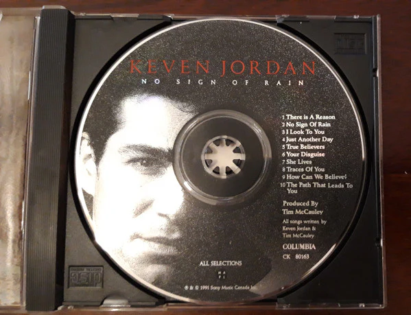 Keven Jordan - No Sign Of Rain (CD, Album) - Image 4