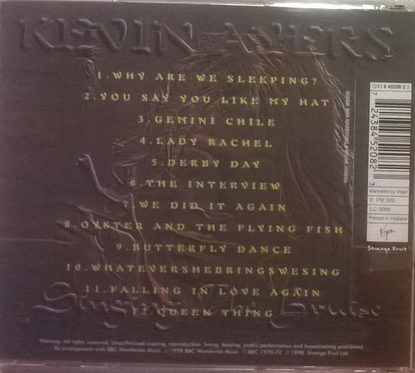 Kevin Ayers - Singing The Bruise (The BBC Sessions 1970-72) (CD, RE) - Image 2