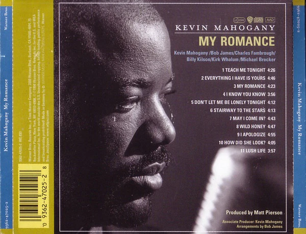 Kevin Mahogany - My Romance (CD, Album) - Image 2